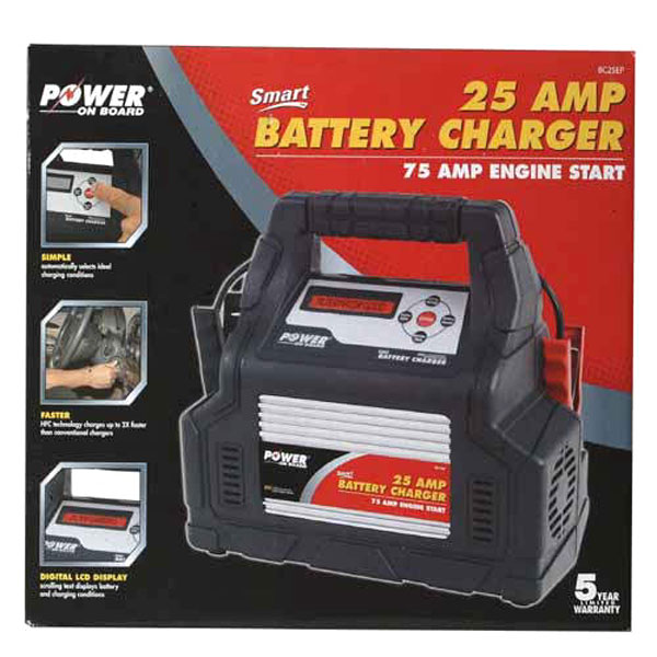  VECTOR Power On Board 25 Amp Battery Charger